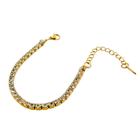 Forever Sparkle Tennisarmband | 18K vergoldet