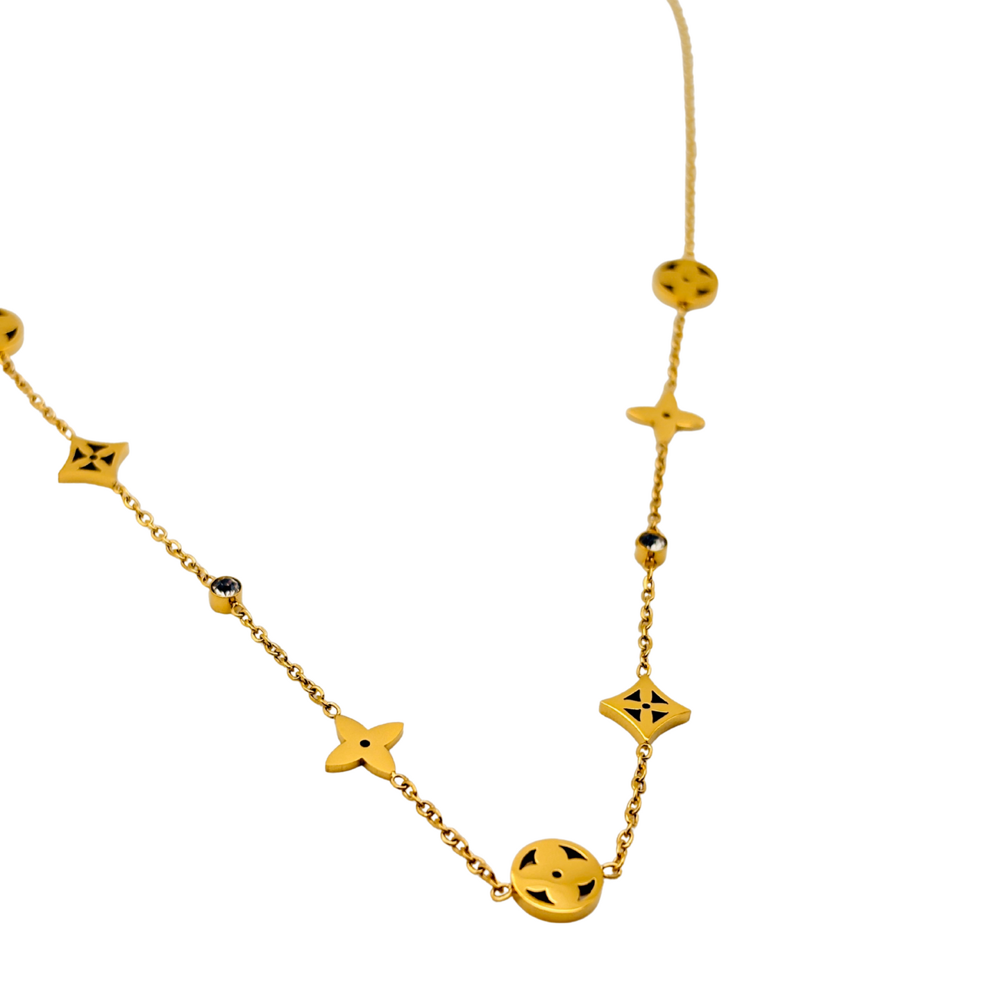 Flower Kette | 18K vergoldet