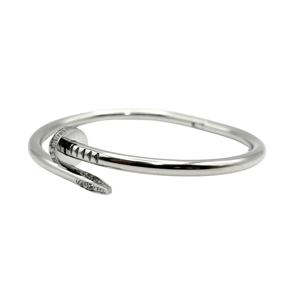 Nail Diamant Armreif | 18K vergoldet