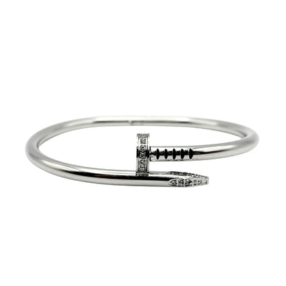 Nail Diamant Armreif | 18K vergoldet
