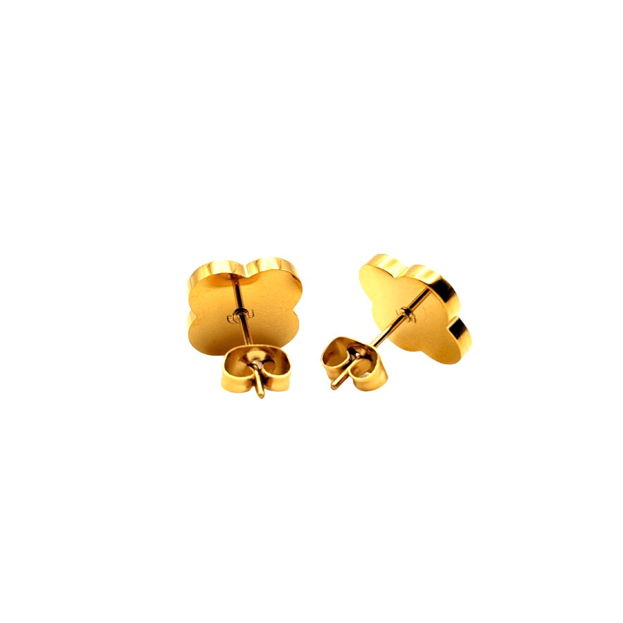 Shiny Clover Ohrringe | 18K vergoldet