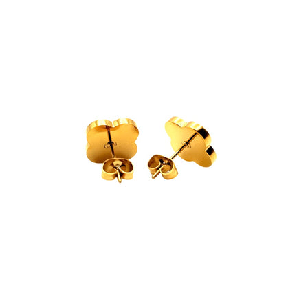 Shiny Clover Ohrringe | 18K vergoldet