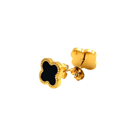 Shiny Clover Ohrringe | 18K vergoldet