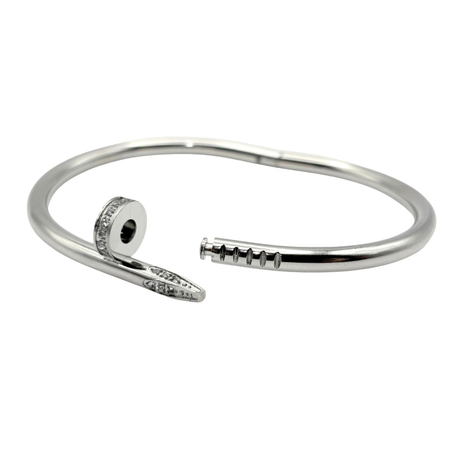 Nail Diamant Armreif | 18K vergoldet